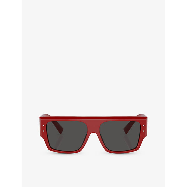  Dolce & Gabbana DG4459 square-frame acetate sunglasses