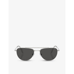  Swarovski SK7007 aviator-frame metal sunglasses