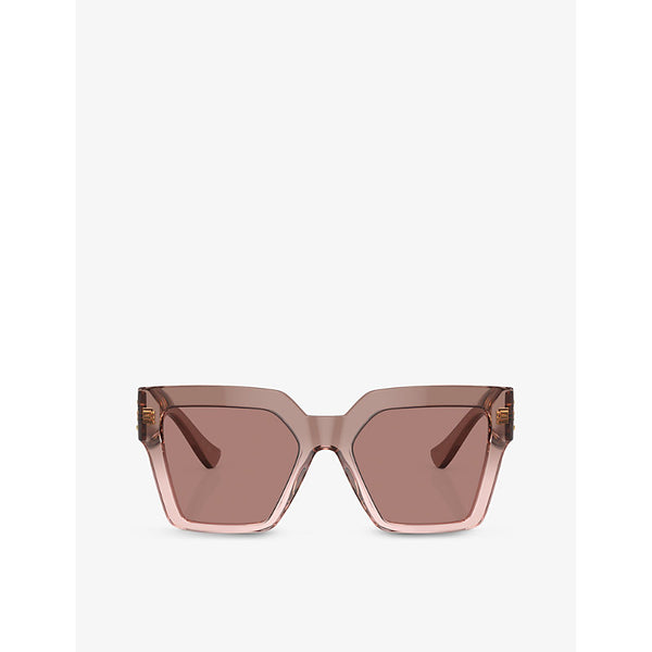  Versace VE4458 butterfly-frame acetate sunglasses