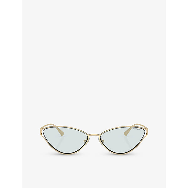 Tiffany & Co TF3095 cat-eye metal sunglasses