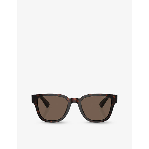 Prada PR A04S pillow-frame acetate sunglasses