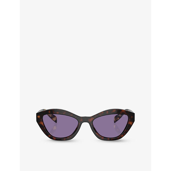 Prada PR A02S butterfly-frame acetate sunglasses