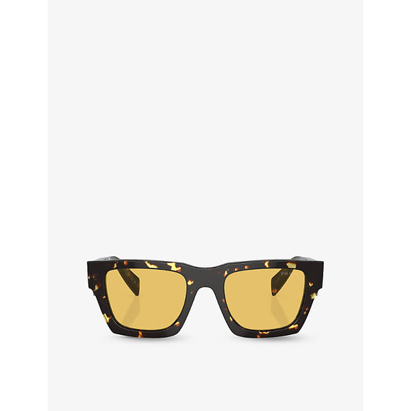 Prada PR A06S pillow-frame acetate sunglasses