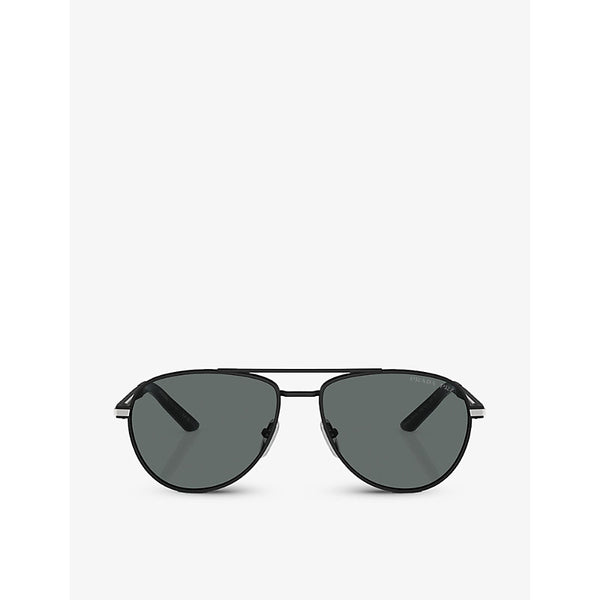 Prada PR A54S pilot-frame acetate sunglasses