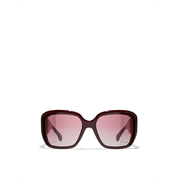 Chanel CH5512 square-frame acetate sunglasses