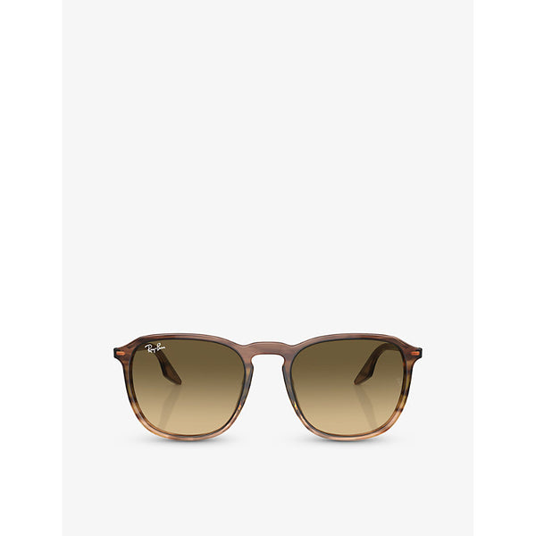 Ray-Ban RB2203 square-frame crystal sunglasses | LYBSTORE