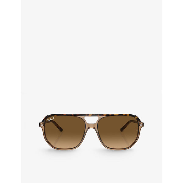 Ray-Ban RB2205 rectangle-frame acetate sunglasses