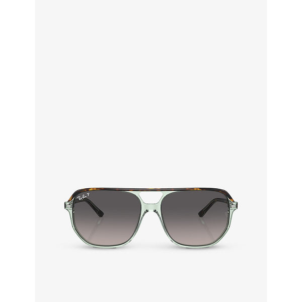 Ray-Ban RB2205 Bill One irregular-frame acetate sunglasses | LYBSTORE