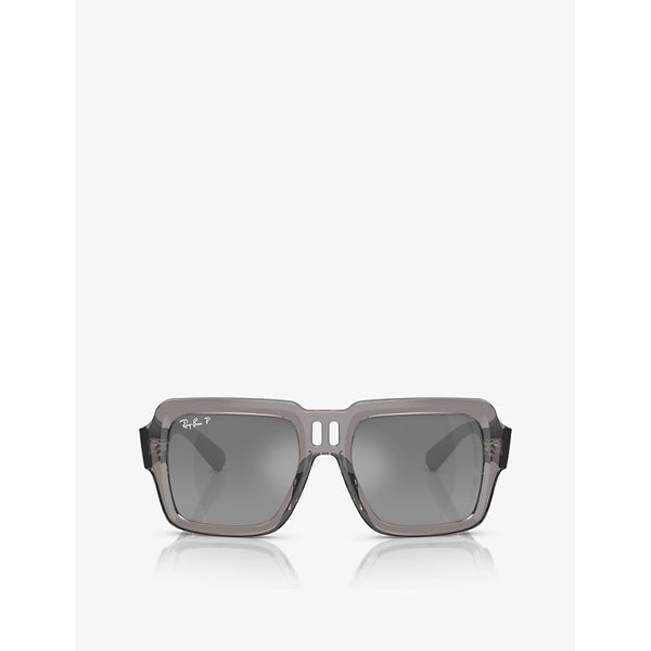 Ray-Ban RB4408 square-frame injected sunglasses | LYBSTORE