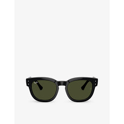  Ray-Ban RB0298S Mega Hawkeye square-frame propionate sunglasses