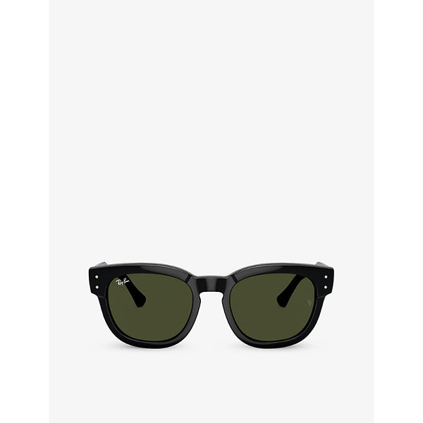  Ray-Ban RB0298S Mega Hawkeye square-frame propionate sunglasses