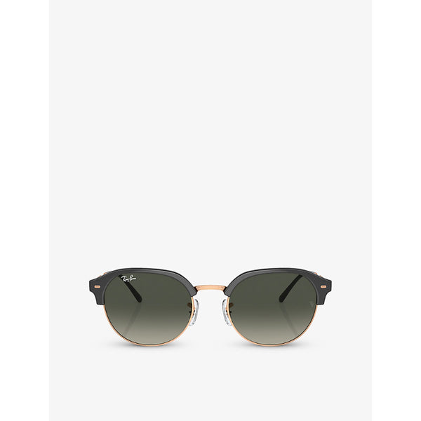  Ray-Ban RB4429 irregular-frame crystal sunglasses