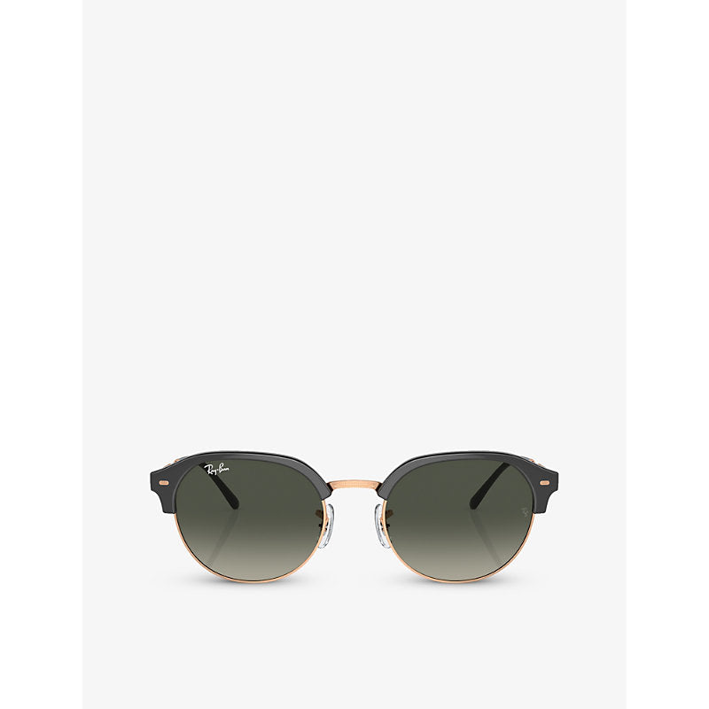  Ray-Ban RB4429 irregular-frame crystal sunglasses