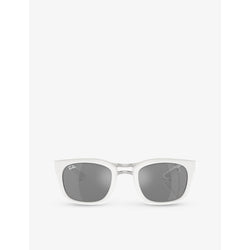  Ray-Ban RB8362M square-frame acetate sunglasses