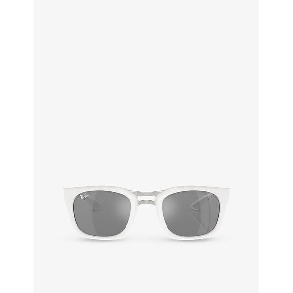  Ray-Ban RB8362M square-frame acetate sunglasses