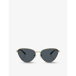  Michael Kors MK1140 Cortez cat-eye metal sunglasses