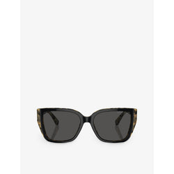  Michael Kors MK2199 Acadia cat-eye tortoiseshell acetate sunglasses