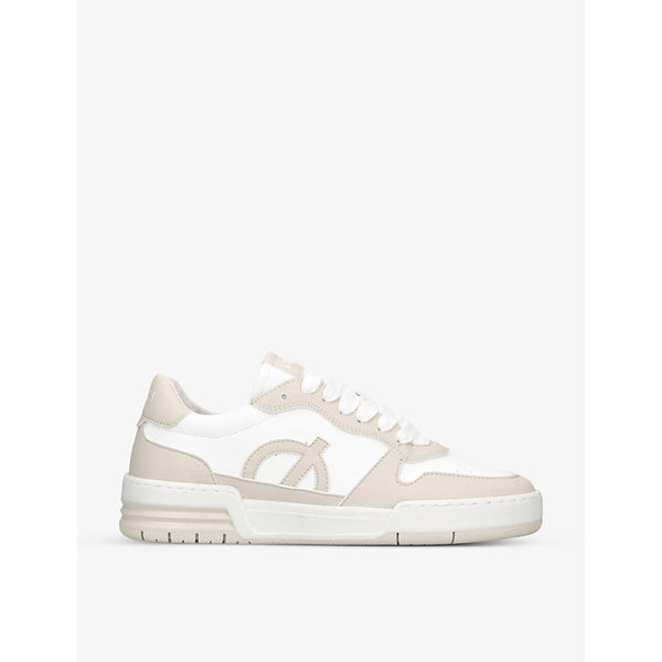 Loci Atom logo-appliqué vegan-leather trainers | Loci