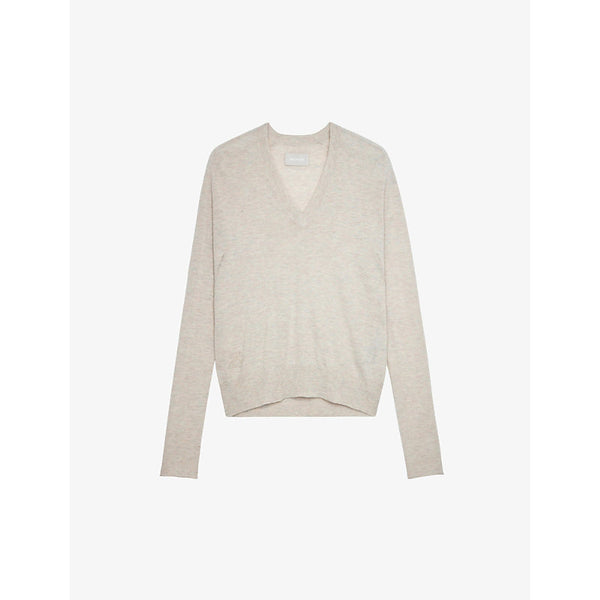 Zadig&Voltaire River V-neckline cashmere jumper