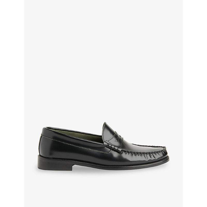 Whistles Manny slip-on leather loafers