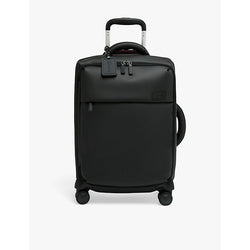 Lipault Lost in Berlin rubber-effect 4-wheel cabin suitcase 55cm | Lipault