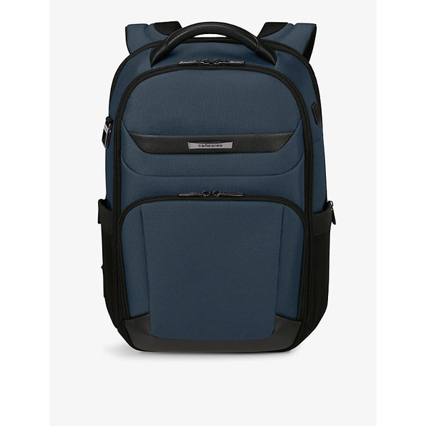 Samsonite Pro-DLX 6 logo-embellished woven backpack