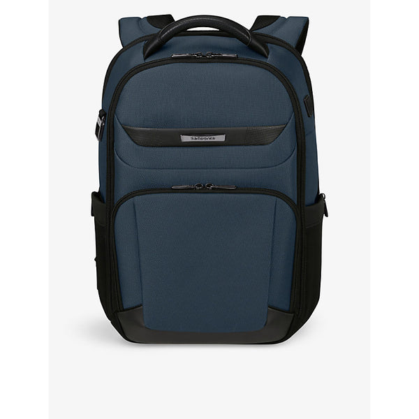  Samsonite Pro-DLX 6 logo-embellished woven backpack