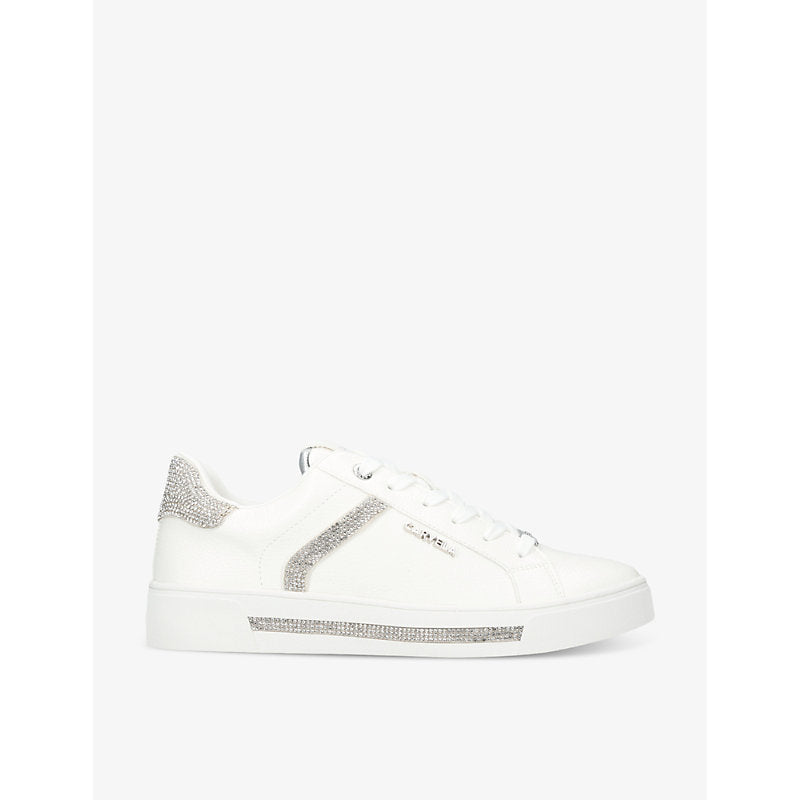  Carvela Daze Jewel leather low-top trainers