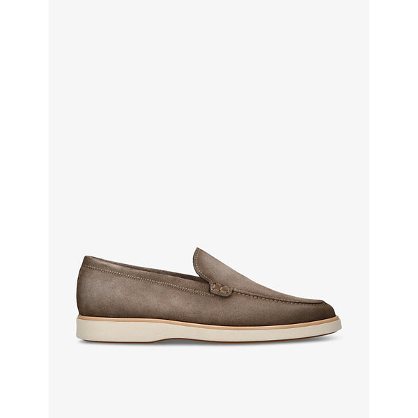 Magnanni Paraiso tonal-stitching suede loafers