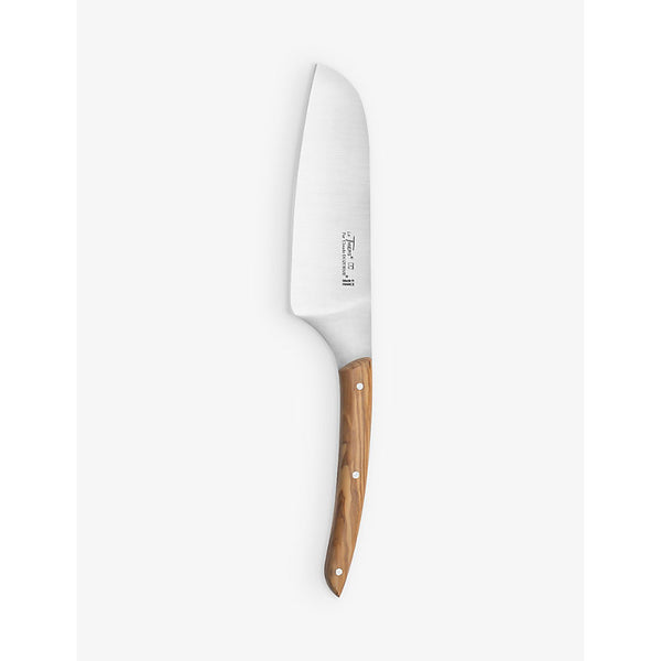 Claude Dozorme La Thiers stainless-steel Santoku knife 13cm