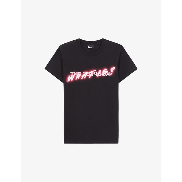  The Kooples Logo-print short-sleeve cotton T-shirt