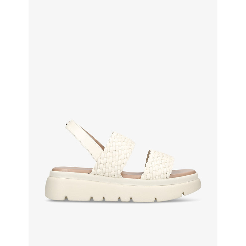 Carvela Comfort Krypton woven-strap leather sandals