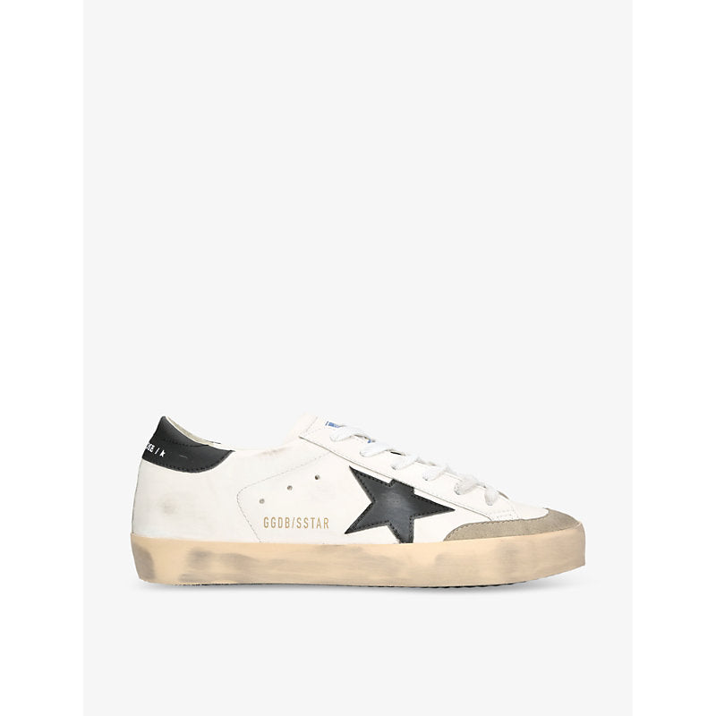  Golden Goose Superstar leather low-top trainers