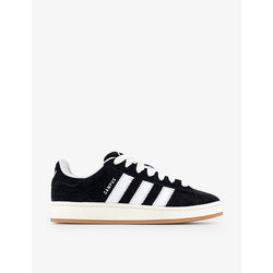 Adidas Campus brand-stripe suede low-top trainers