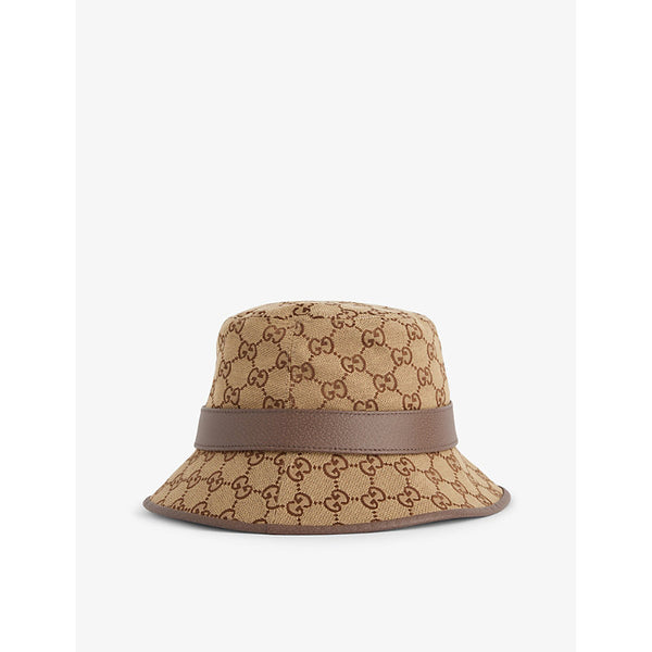 Gucci Monogram-pattern cotton-blend bucket hat