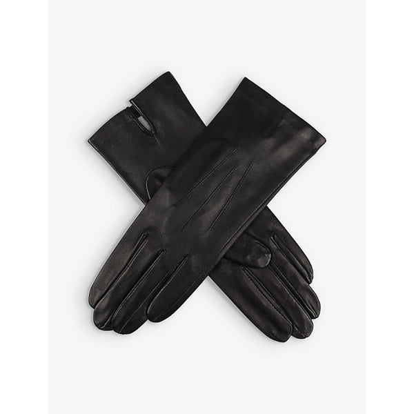  Dents Helene cashmere-lined leather gloves