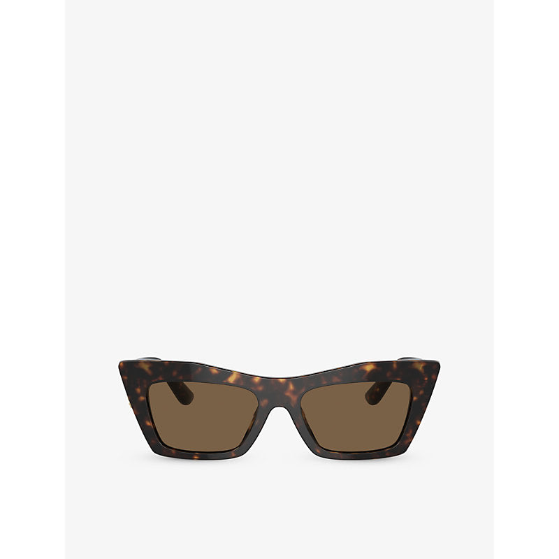 Dolce & Gabbana DG4435 cat-eye frame acetate sunglasses | LYBSTORE