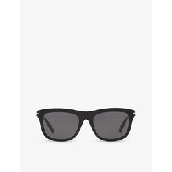  Gucci GC002140 GG1444S square-frame acetate sunglasses