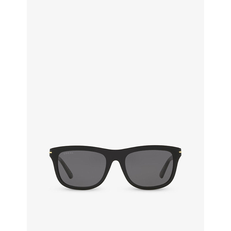  Gucci GC002140 GG1444S square-frame acetate sunglasses