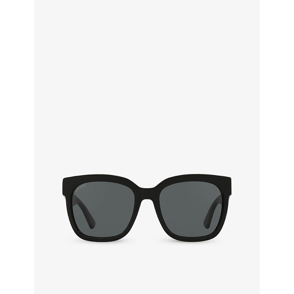 Gucci GG0034SN square-frame acetate sunglasses