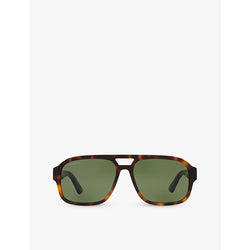  Gucci GG0925S pilot-frame acetate sunglasses