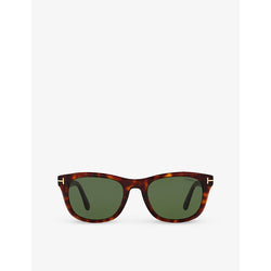  Tom Ford TR001777 kendel sqaure-frame acetate sunglasses