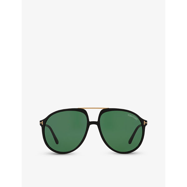  Tom Ford TR001780 pilot-frame acetate sunglasses