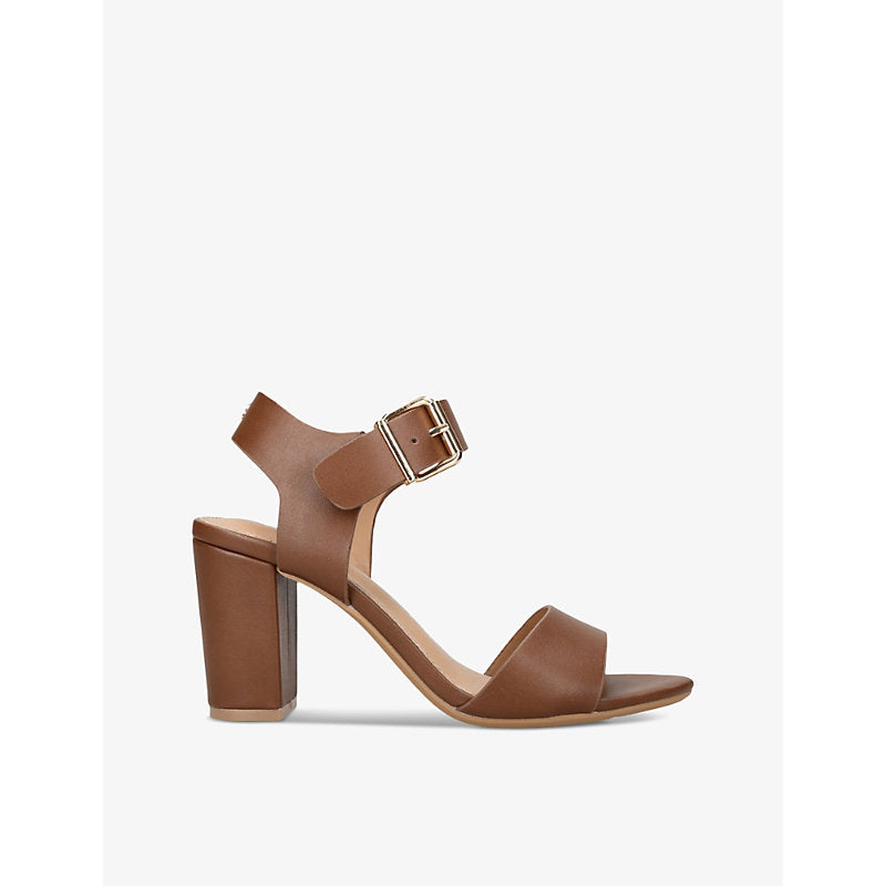 Kg Kurt Geiger Sutton block-heel faux-leather sandals