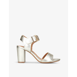 Kg Kurt Geiger Sutton metallic faux-leather sandals | Kg Kurt Geiger