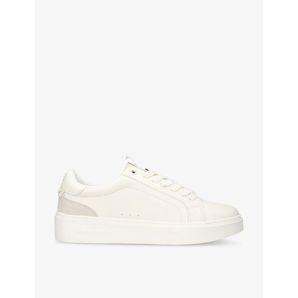 Kg Kurt Geiger Lovie branded-hardware faux-leather low-top trainers