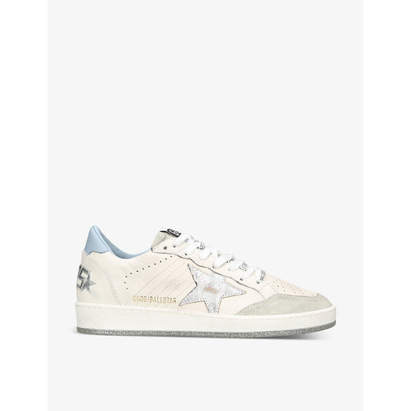 Golden Goose Ball Star star-applique leather low-top trainers