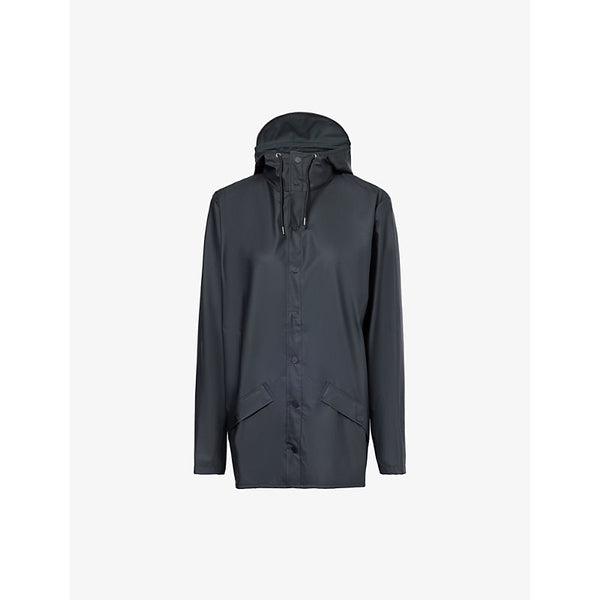 Rains High-neck regular-fit shell jacket