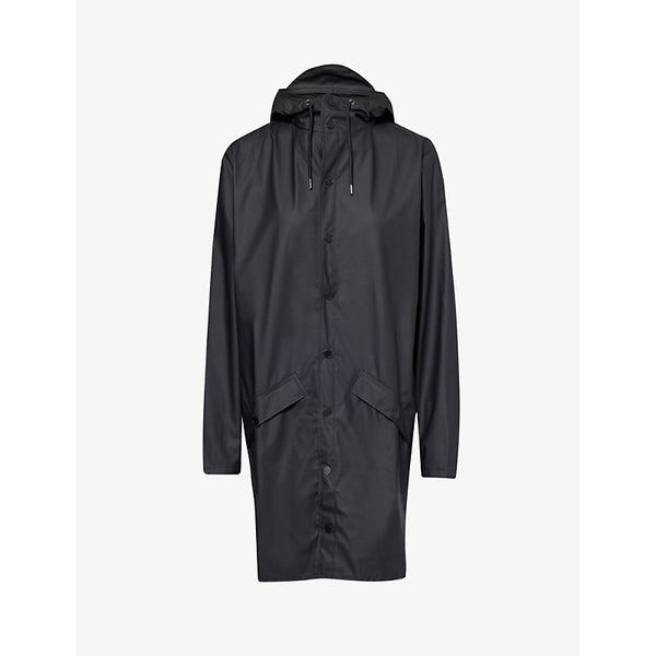  Rains High-neck regular-fit shell jacket