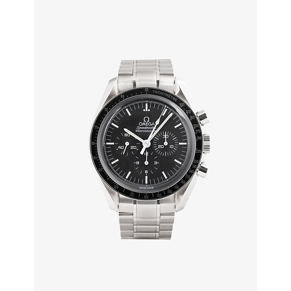 Bucherer Certified Pre Owned Pre-loved Omega 3571.50.00 Speedmaster stainless-steel manual watch